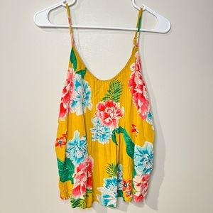 Old Navy Floral Tank Top